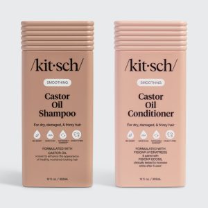 Smoothing Castor Oil Shampoo & Conditioner Combo